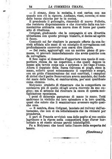 La commedia umana giornale-opuscolo settimanale