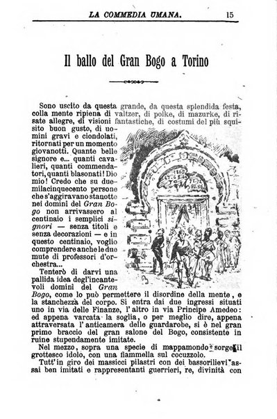 La commedia umana giornale-opuscolo settimanale