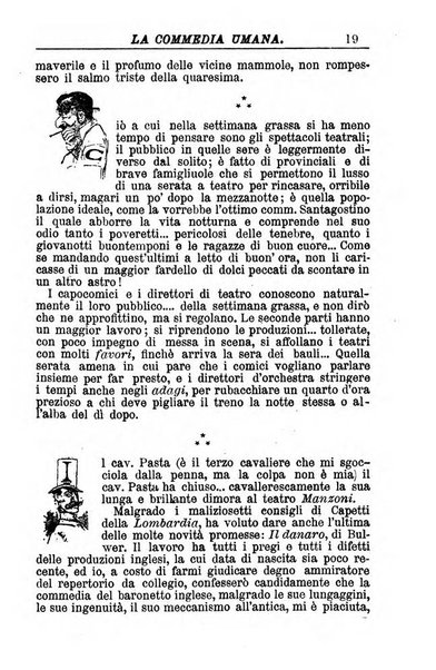 La commedia umana giornale-opuscolo settimanale