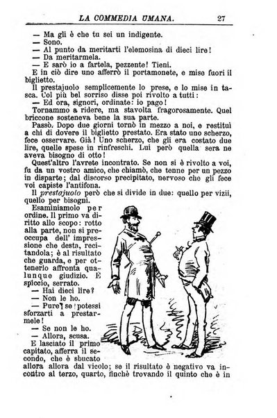 La commedia umana giornale-opuscolo settimanale