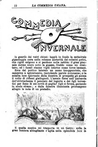 La commedia umana giornale-opuscolo settimanale