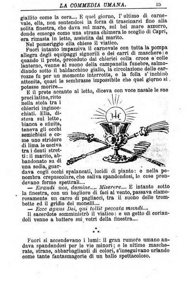 La commedia umana giornale-opuscolo settimanale