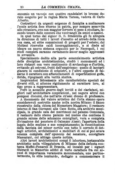 La commedia umana giornale-opuscolo settimanale