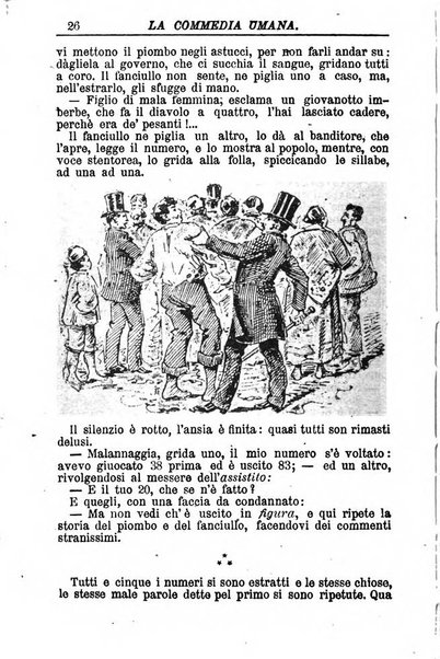 La commedia umana giornale-opuscolo settimanale