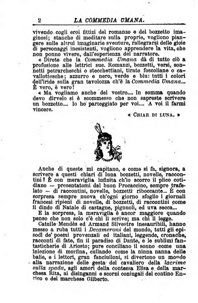 La commedia umana giornale-opuscolo settimanale