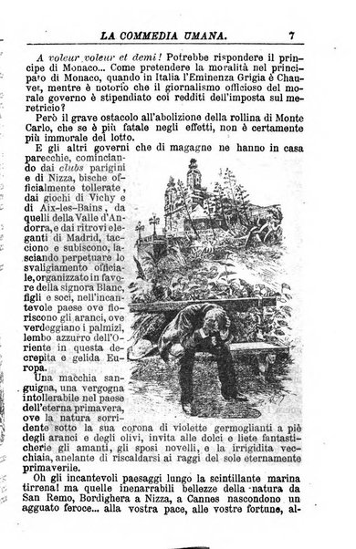 La commedia umana giornale-opuscolo settimanale