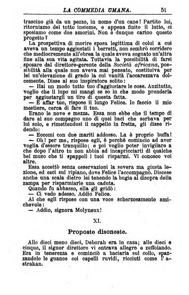 La commedia umana giornale-opuscolo settimanale