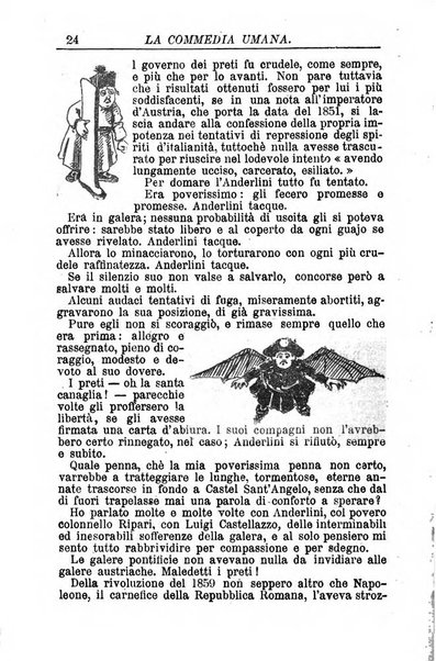 La commedia umana giornale-opuscolo settimanale