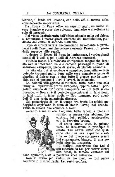 La commedia umana giornale-opuscolo settimanale