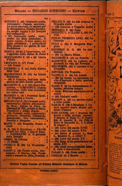 La commedia umana giornale-opuscolo settimanale