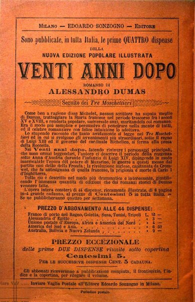 La commedia umana giornale-opuscolo settimanale