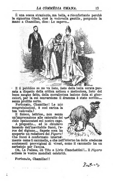 La commedia umana giornale-opuscolo settimanale