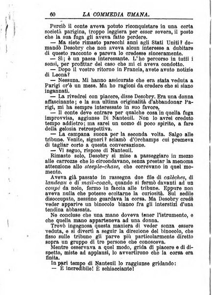 La commedia umana giornale-opuscolo settimanale