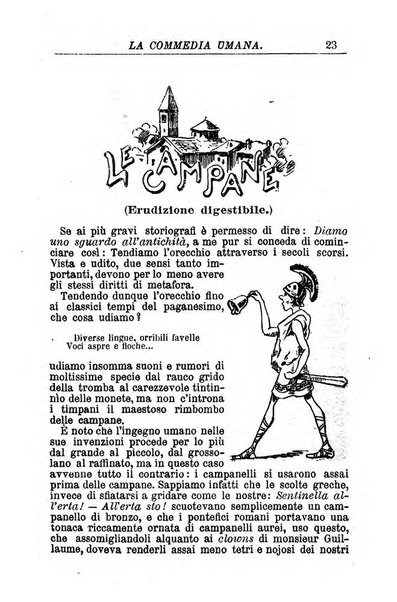 La commedia umana giornale-opuscolo settimanale