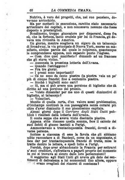 La commedia umana giornale-opuscolo settimanale