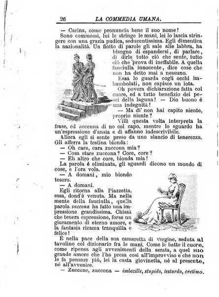 La commedia umana giornale-opuscolo settimanale