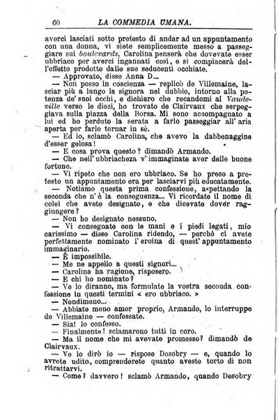 La commedia umana giornale-opuscolo settimanale