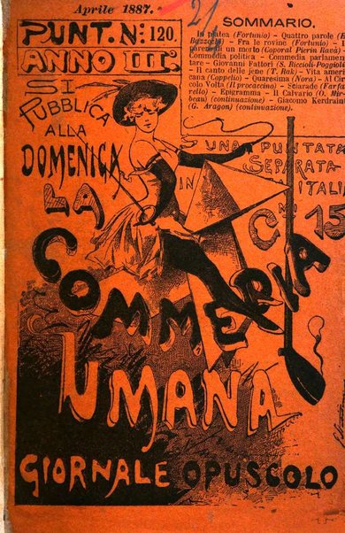 La commedia umana giornale-opuscolo settimanale