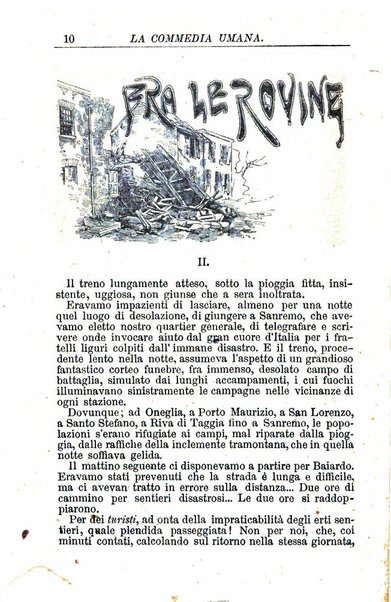 La commedia umana giornale-opuscolo settimanale