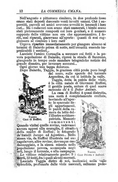 La commedia umana giornale-opuscolo settimanale