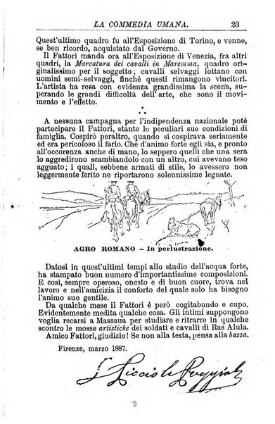 La commedia umana giornale-opuscolo settimanale