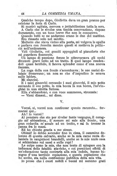 La commedia umana giornale-opuscolo settimanale