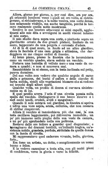 La commedia umana giornale-opuscolo settimanale