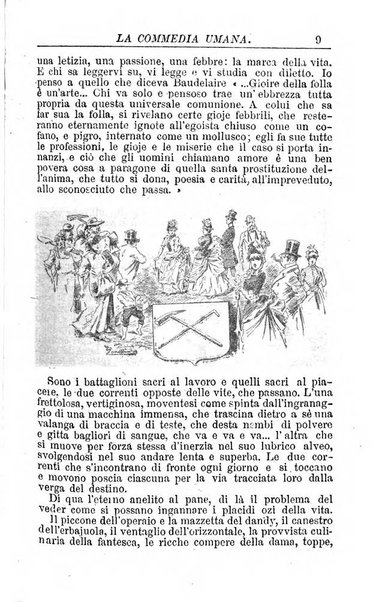 La commedia umana giornale-opuscolo settimanale