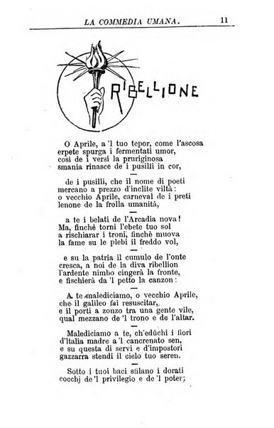 La commedia umana giornale-opuscolo settimanale