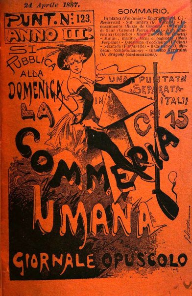 La commedia umana giornale-opuscolo settimanale