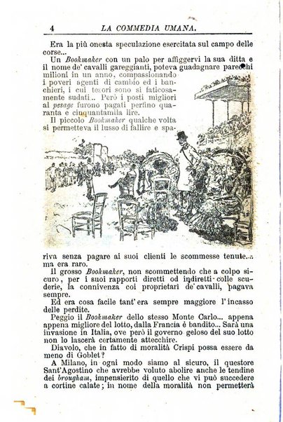 La commedia umana giornale-opuscolo settimanale