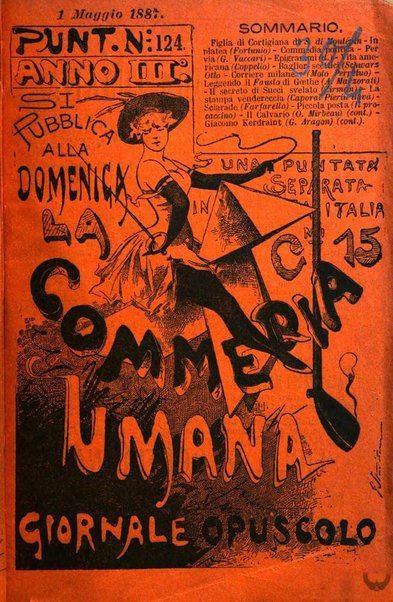 La commedia umana giornale-opuscolo settimanale