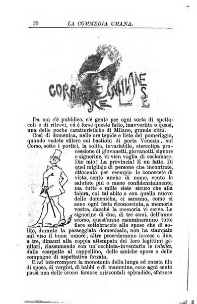 La commedia umana giornale-opuscolo settimanale