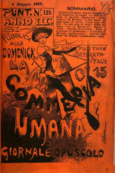 La commedia umana giornale-opuscolo settimanale