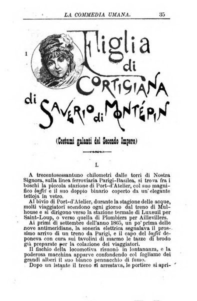 La commedia umana giornale-opuscolo settimanale