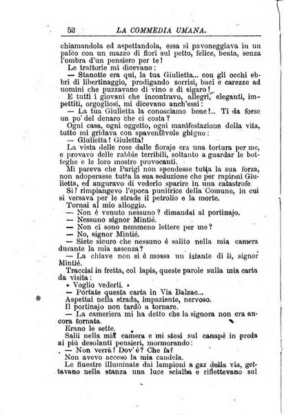 La commedia umana giornale-opuscolo settimanale