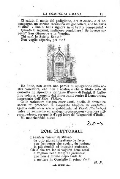 La commedia umana giornale-opuscolo settimanale