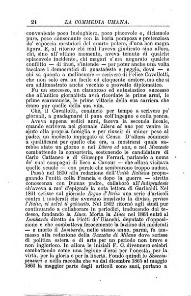 La commedia umana giornale-opuscolo settimanale