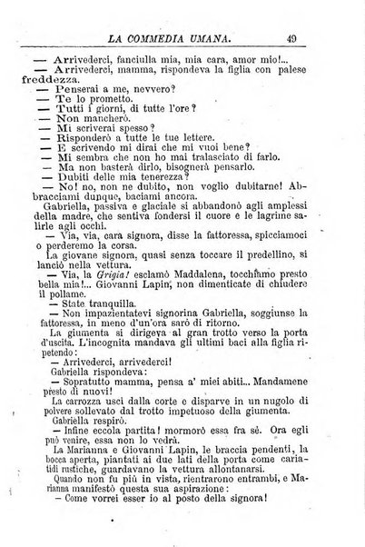 La commedia umana giornale-opuscolo settimanale