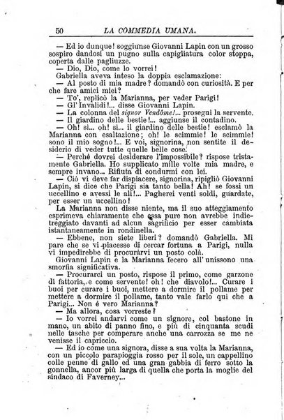 La commedia umana giornale-opuscolo settimanale