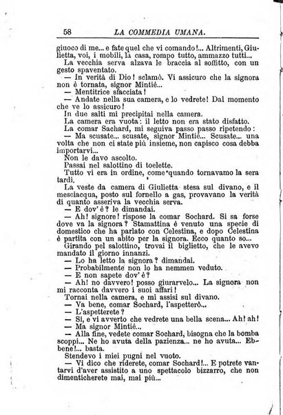 La commedia umana giornale-opuscolo settimanale