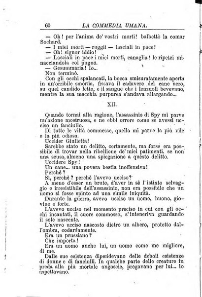 La commedia umana giornale-opuscolo settimanale