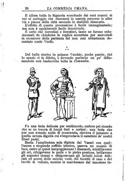 La commedia umana giornale-opuscolo settimanale