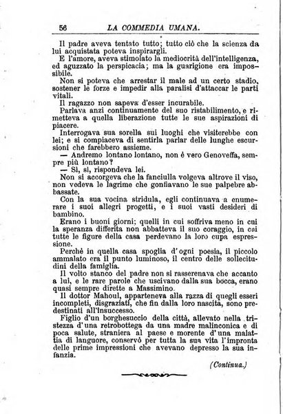 La commedia umana giornale-opuscolo settimanale