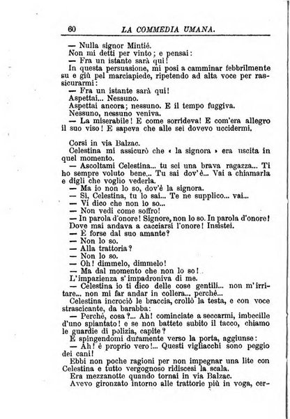 La commedia umana giornale-opuscolo settimanale