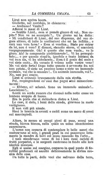 La commedia umana giornale-opuscolo settimanale