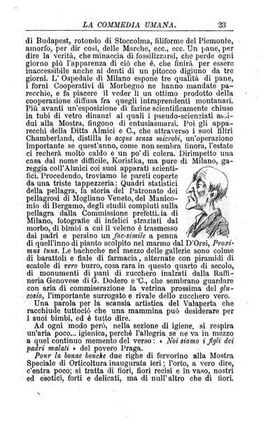 La commedia umana giornale-opuscolo settimanale