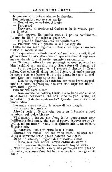 La commedia umana giornale-opuscolo settimanale