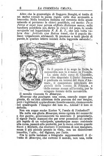 La commedia umana giornale-opuscolo settimanale