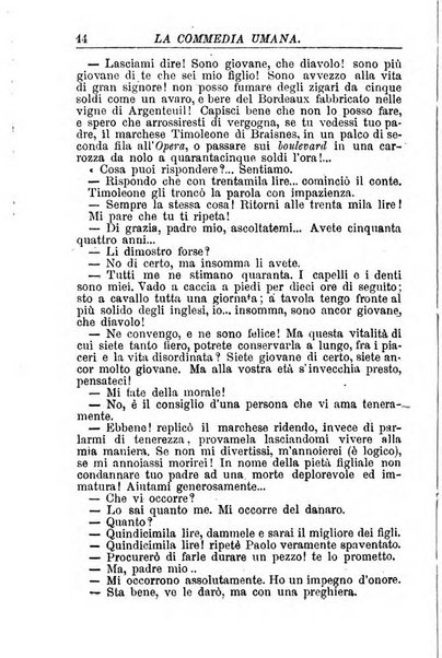 La commedia umana giornale-opuscolo settimanale